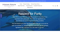 Desktop Screenshot of hananaia.com